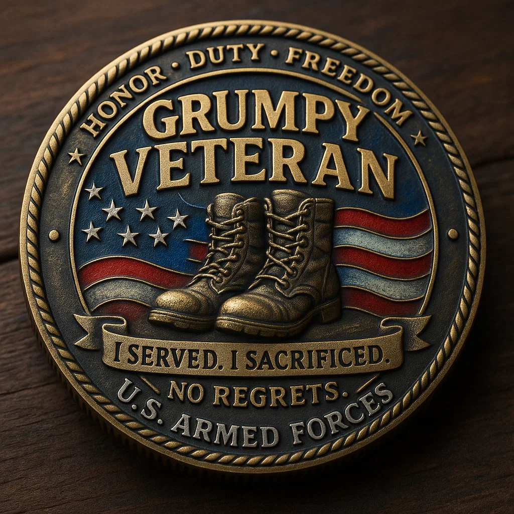🏆Flash Sale 60% OFF - Grumpy Veteran – U.S. Armed Forces Commemorative ...