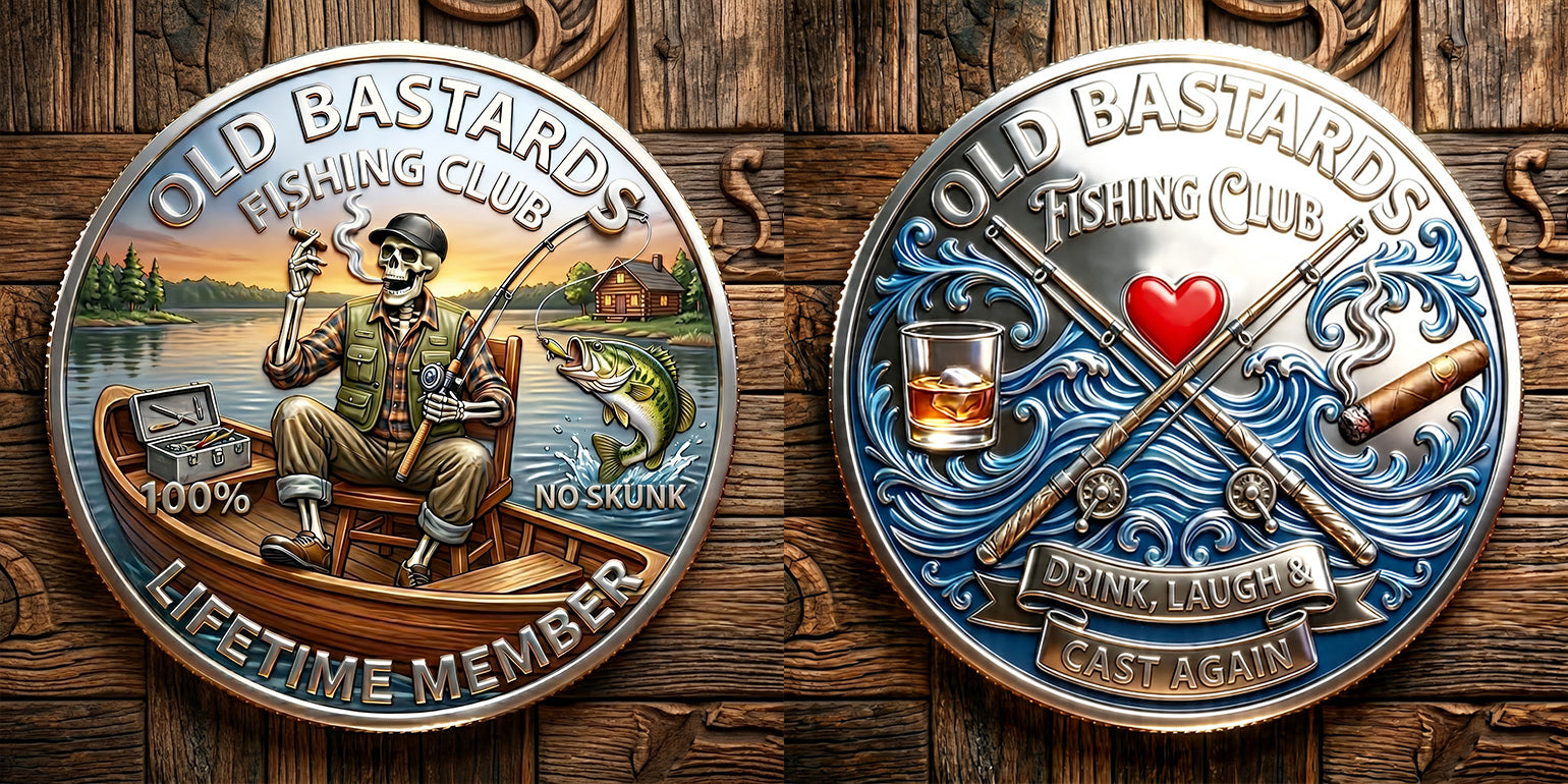🎣Last Day 60% OFF - The Eternal Fisherman’s Challenge Coin