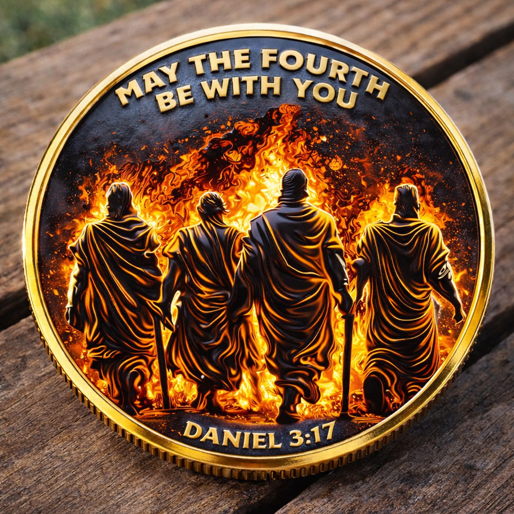 “Delivered by Faith” Daniel 3 Christian Challenge Coin