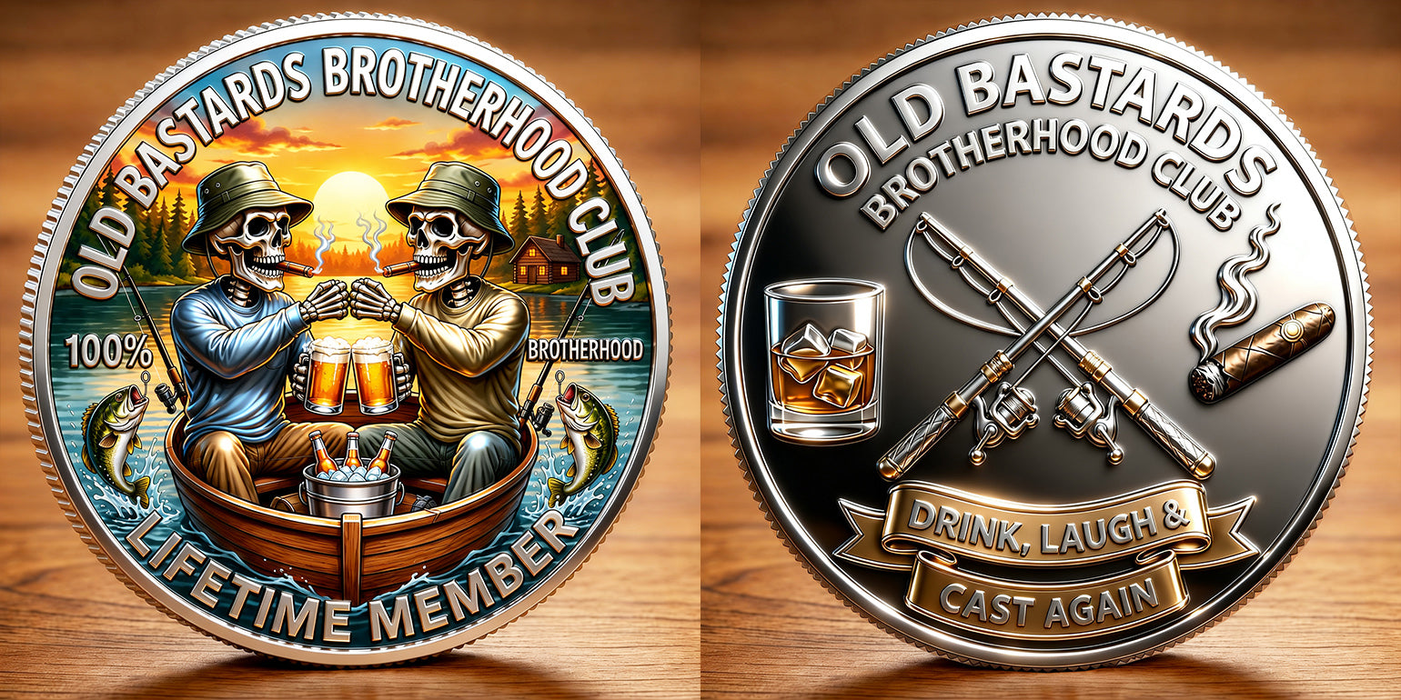 🎣Last Day 60% OFF - Fishing Brotherhood Coin