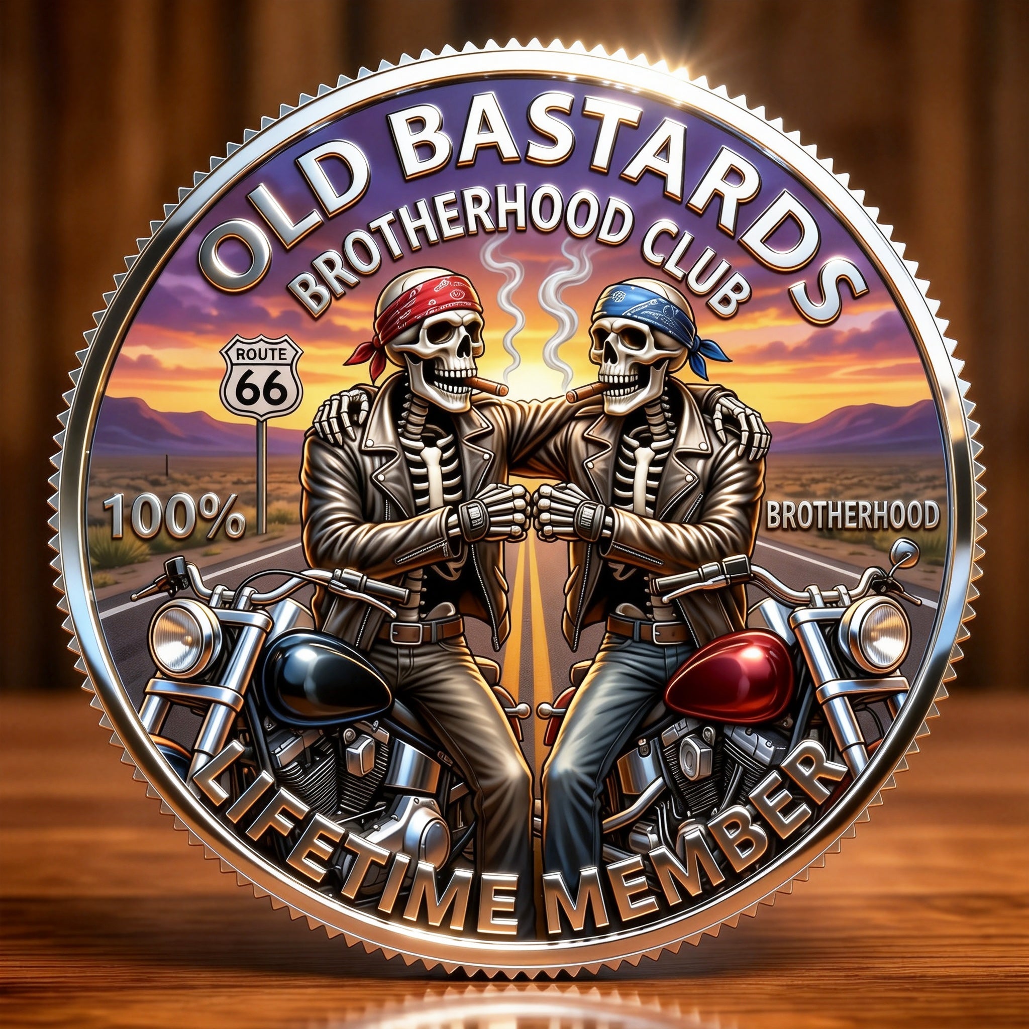🏍️Last Day 60% OFF - Brotherhood Ride Medal
